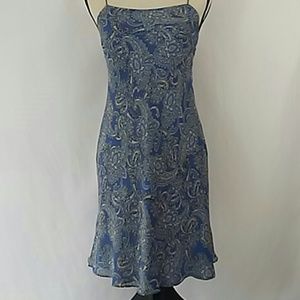 Anne Taylor 100% Silk Shell Sleep Wear Lined